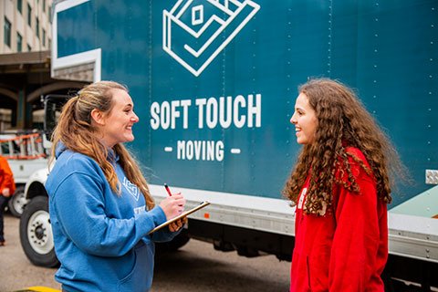 Soft Touch Moving customer consultation Indianapolis